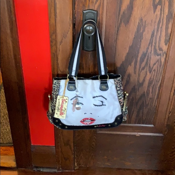 Betsey Johnson Handbags - Betsey Johnson diamond girl Marilyn Monroe purse